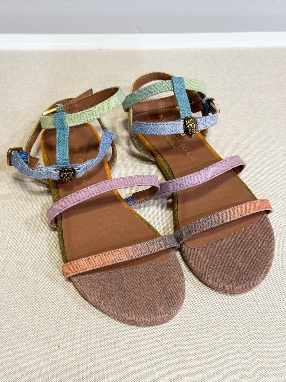 Kurt Geiger Pastel Gladiator Sandals